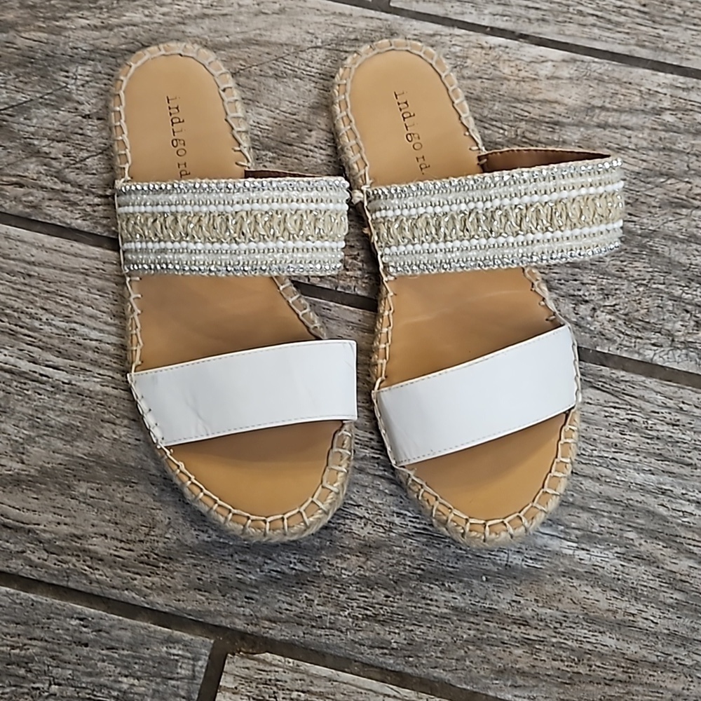 Beaded Sandals Size 6 5